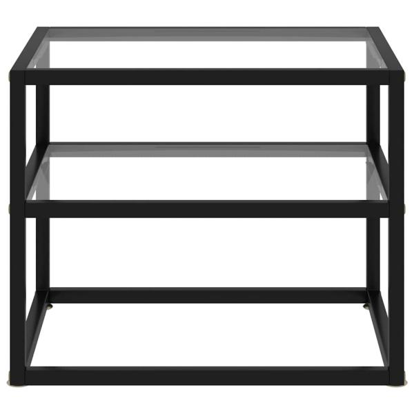 Konsolentisch Transparent 50x40x40 cm Hartglas