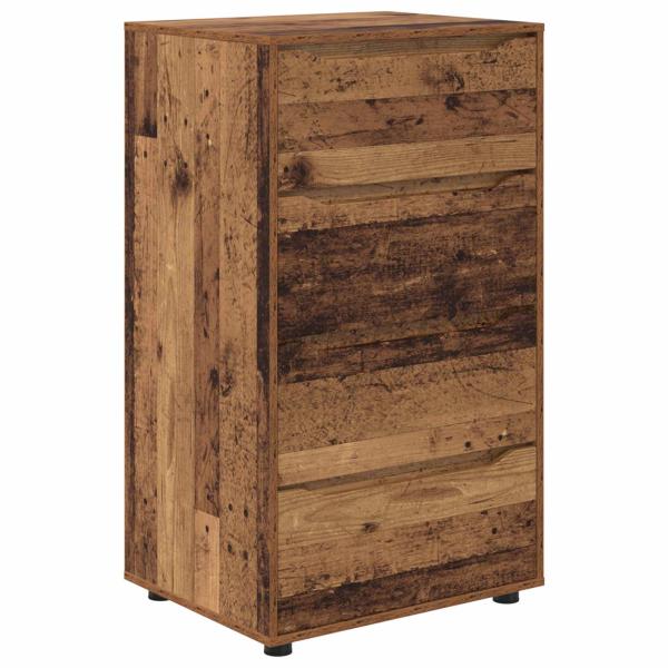 Stauraumschränke 60 x 48 x 105 cm Holzwerkstoff Altholz