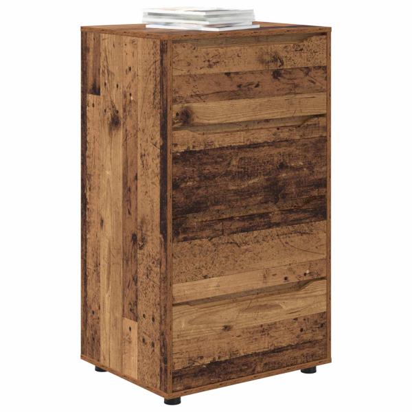 Stauraumschränke 60 x 48 x 105 cm Holzwerkstoff Altholz