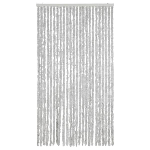 Fliegenvorhang Grau 100x200 cm Chenille