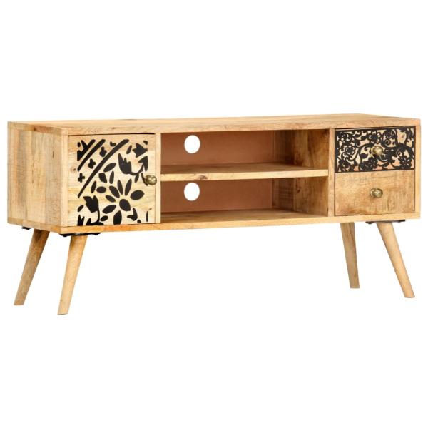 ARDEBO.de - TV-Schrank 100x30x45 cm Massivholz Mango