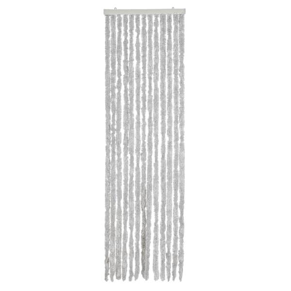 Fliegenvorhang Grau 56x185 cm Chenille