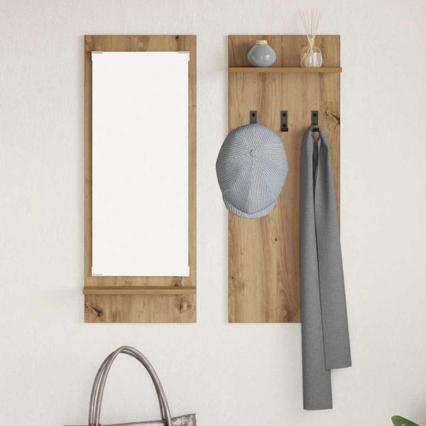 Wandmontierter nachttisch Wandhalterung Artisan-Eiche
