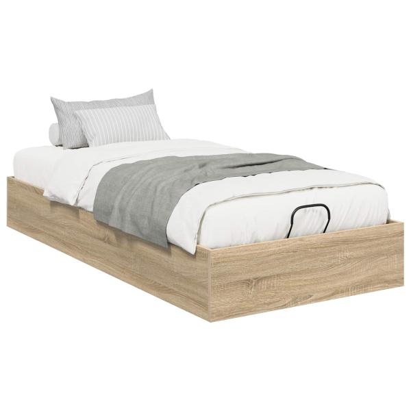 Ottoman Bettgestell Sonoma-Eiche 203 x 80,5 x 25 cm