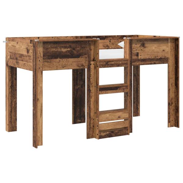 Etagenbett für Kinder Altholz 75 x 190 cm Holzwerkstoff