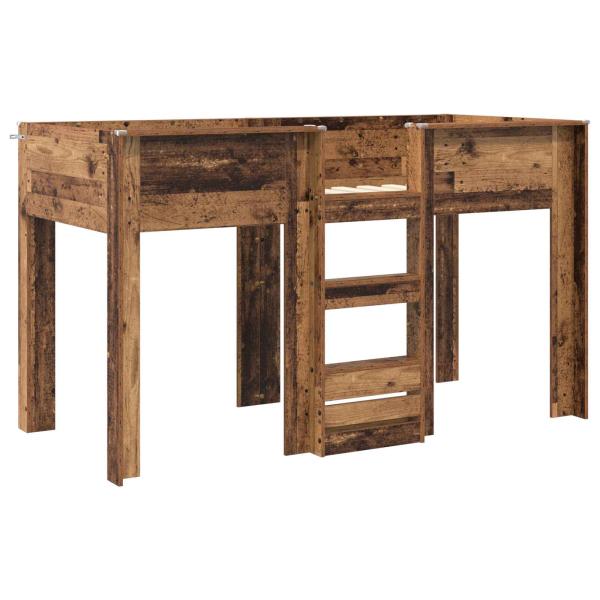 Etagenbett für Kinder Altholz 75 x 190 cm Holzwerkstoff