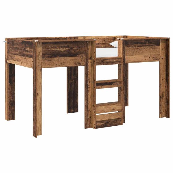 Etagenbett für Kinder Altholz 90 x 190 cm Holzwerkstoff