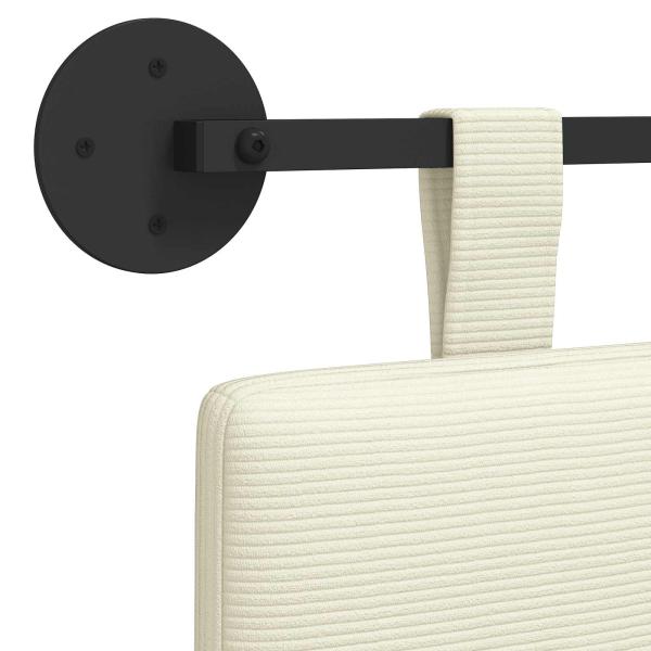 Hängendes Kopfteil Cordstoff