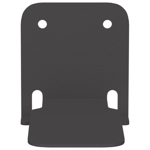 Unsichtbares Schwimmendes Regal Wandhalterung 8 Stk. Schwarz