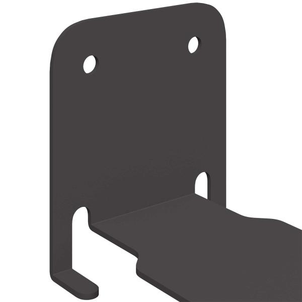 Unsichtbares Schwimmendes Regal Wandhalterung 8 Stk. Schwarz