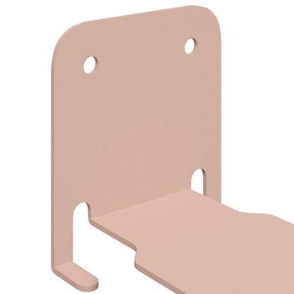 Unsichtbares Schwimmendes Regal Wandhalterung 24 Stk. Rosa