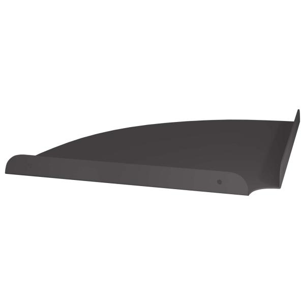 Eckregal zum Schweben Eckhalterung 4 Stk. Schwarz