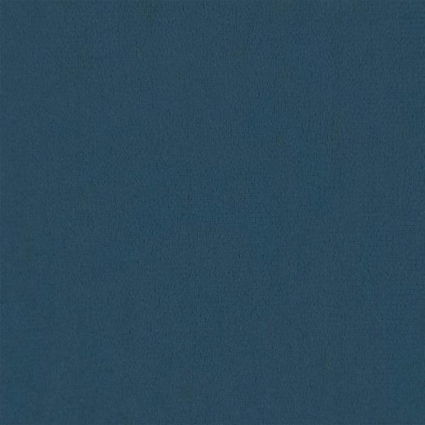 Bettgestell mit Matratze mit Kopfteil Blau 140 x 200 cm Samt