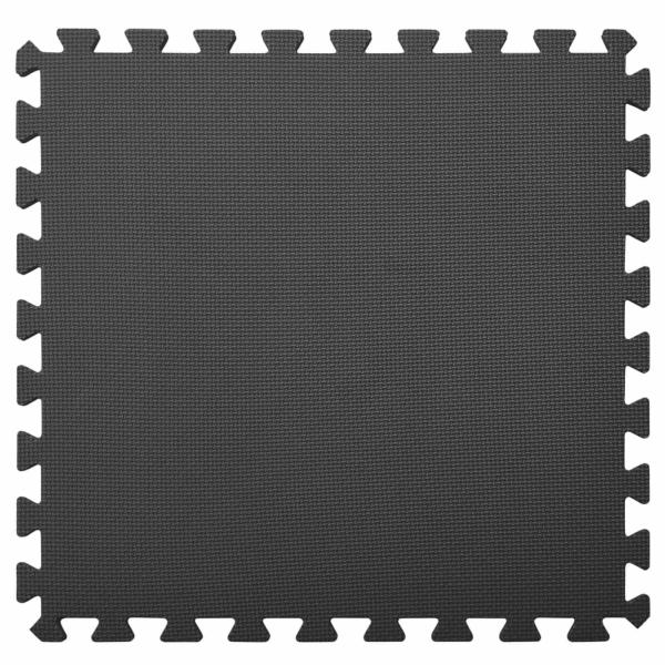 Pool Bodenschutzmatte 6 stk. Schwarz 2,16 ? EVA-Schaum