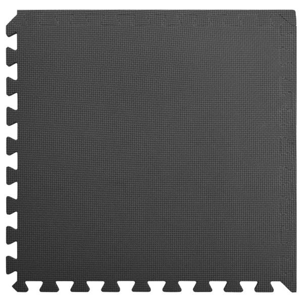 Pool Bodenschutzmatte 6 stk. Schwarz 2,16 ? EVA-Schaum