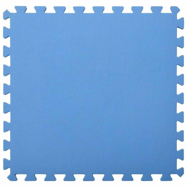 Pool Bodenschutzmatte 6 stk. Blau 2,16 ? EVA-Schaum