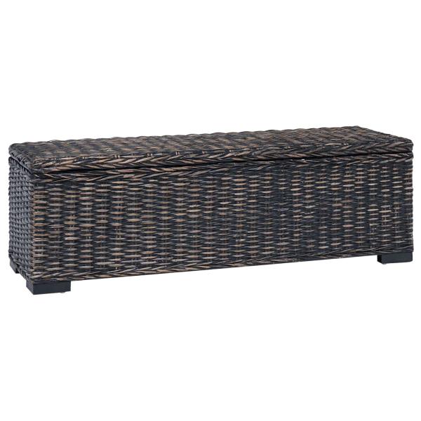ARDEBO.de - Aufbewahrungsbox Schwarz 110 x 35 x 45 cm
