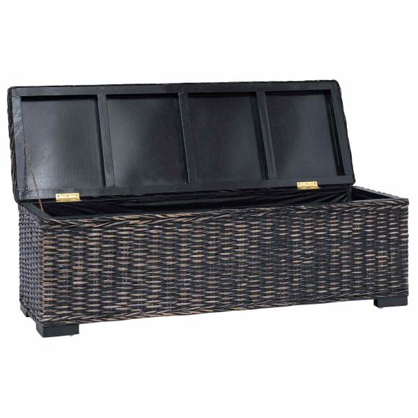 Aufbewahrungsbox Schwarz 110 x 35 x 45 cm