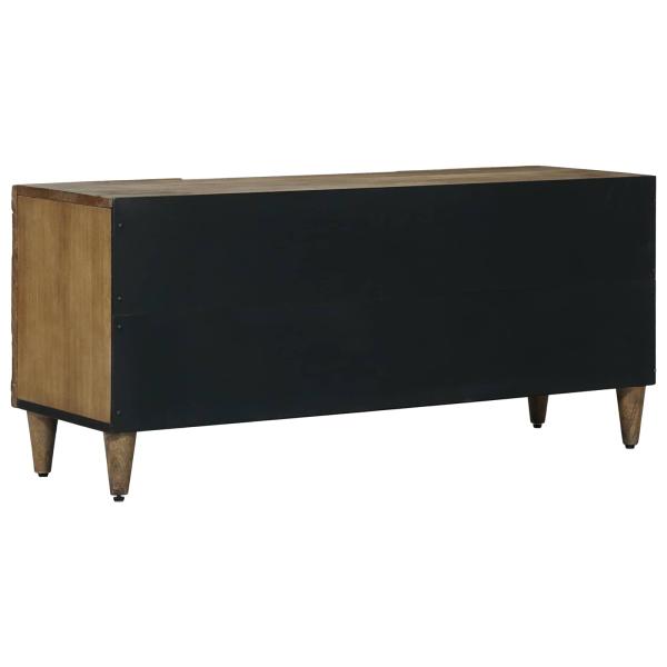 TV-Schränk Braun 105 x 33,5 x 46 cm Massivholz Mango