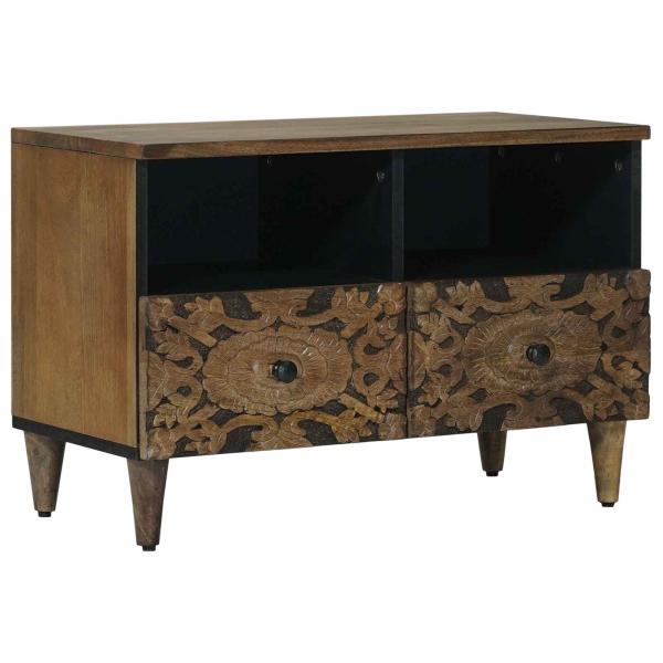 ARDEBO.de - TV-Schränk Braun 70 x 33,5 x 46 cm Massivholz Mango