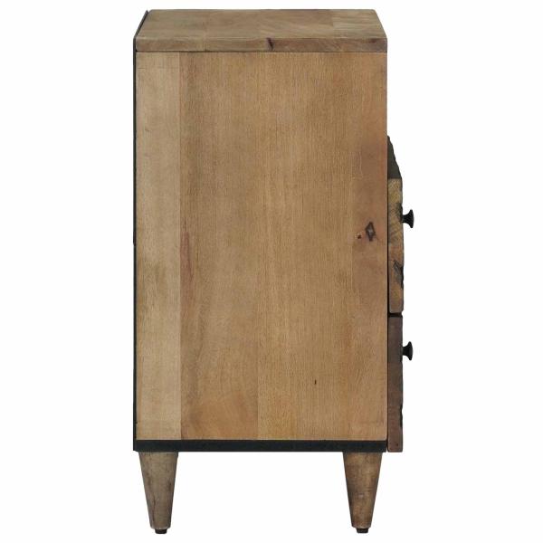 Bettkasten Braun 50 x 33 x 60 cm Massivholz Mango