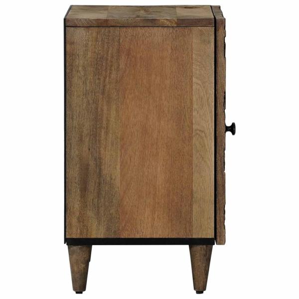 Badezimmerschrank Braun 38 x 33,5 x 58 cm Massivholz Mango