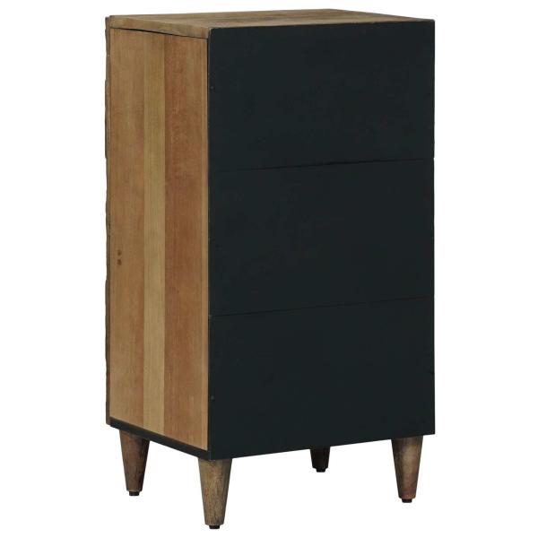 Sideboard mit Speicher Braun 40 x 33,5 x 75 cm Massivholz Mango