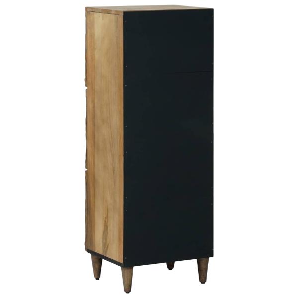 Hochschrank Braun 40 x 33,5 x 110 cm Massivholz Mango