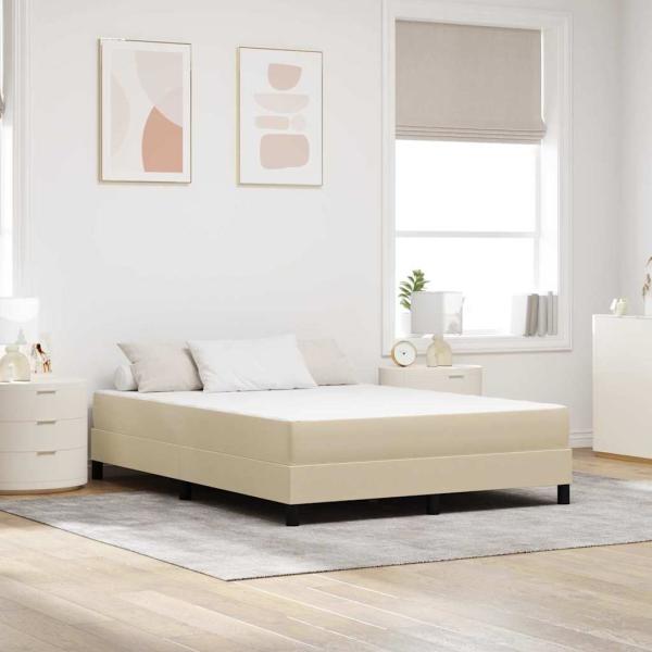 ARDEBO.de - Bettmatratze mit Matratze Salbei 140 x 190 cm Stoff