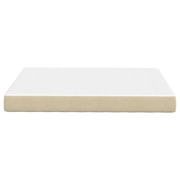 Bettmatratze mit Matratze Salbei 140 x 190 cm Stoff