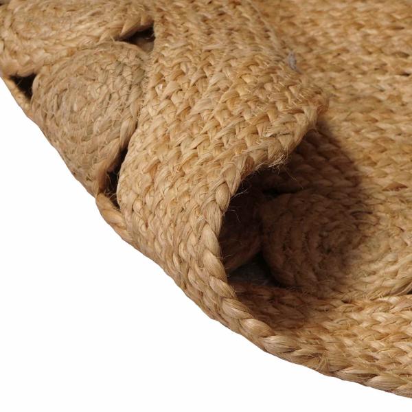 Bereichsteppich Natur 152 x 245 cm Jute