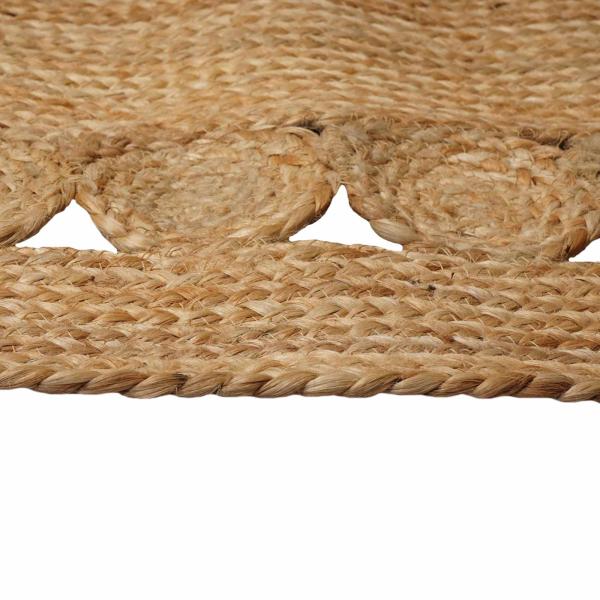 Bereichsteppich Natur 152 x 245 cm Jute