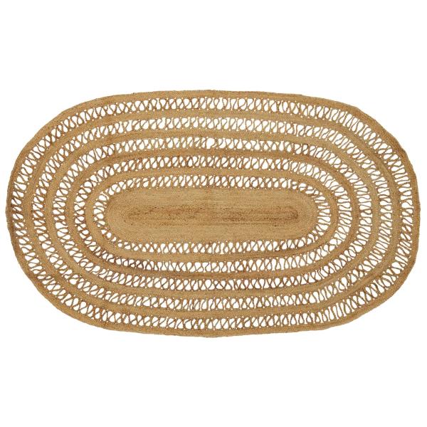 ARDEBO.de - Bereichsteppich Natur 205 x 305 cm Jute