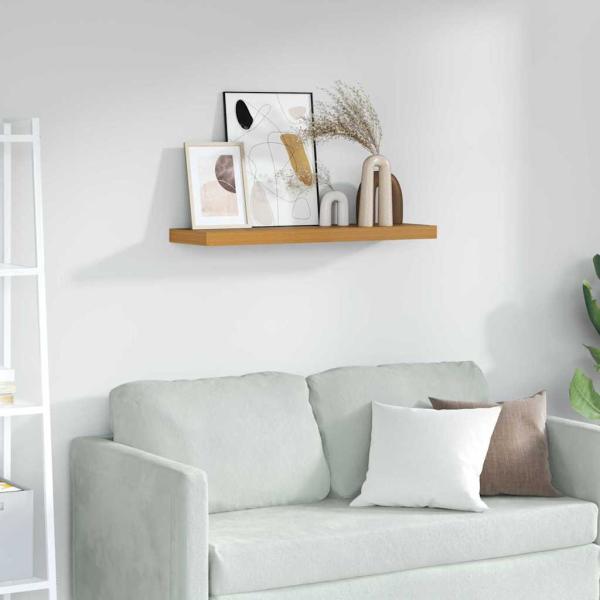 ARDEBO.de - Wandregal Wandhalterung Beige 90 x 23,5 x 3,8 cm Holzwerkstoff