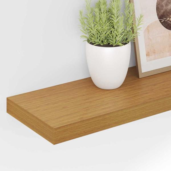 Wandregal Wandhalterung Beige 120 x 23,5 x 3,8 cm Holzwerkstoff