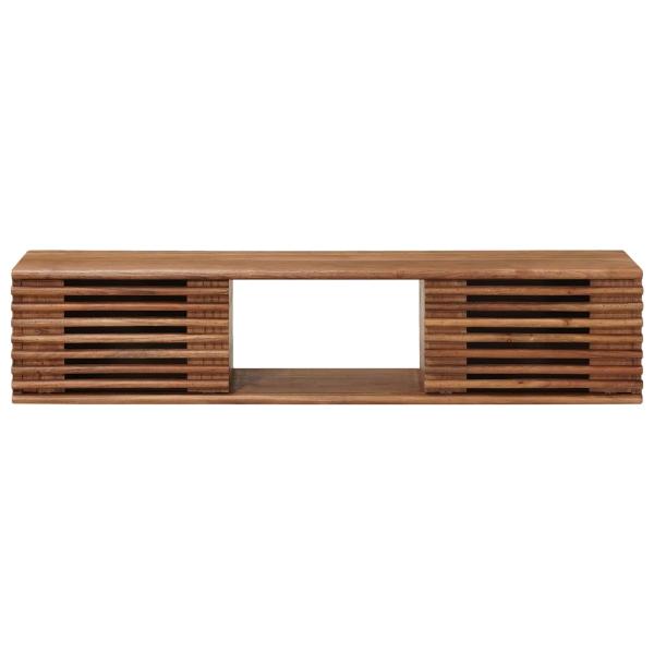 TV-Schränk mit Speicher mit Tür Natur 105 x 30 x 22,5 cm
