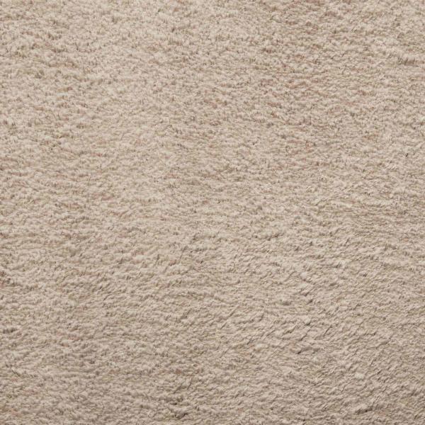 Mittlerer Flor weicher und waschbarer Teppich HUARTE Sand