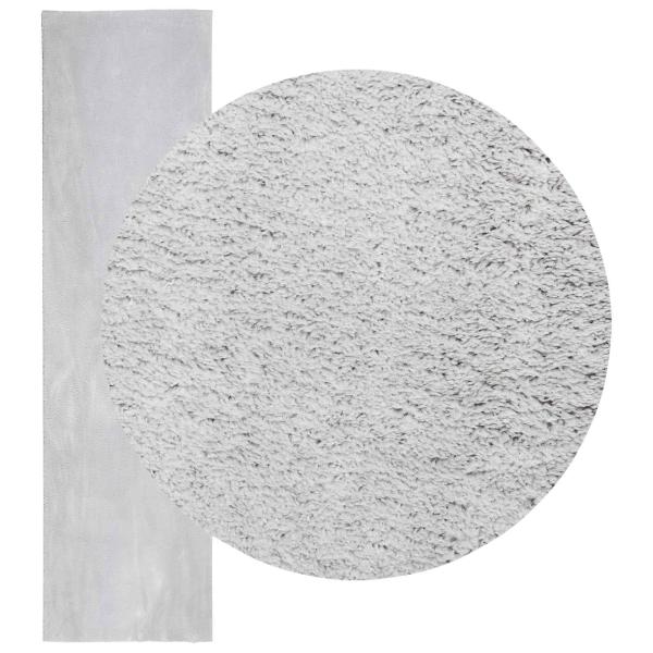 Mittlerer Flor weicher und waschbarer Teppich HUARTE Grau