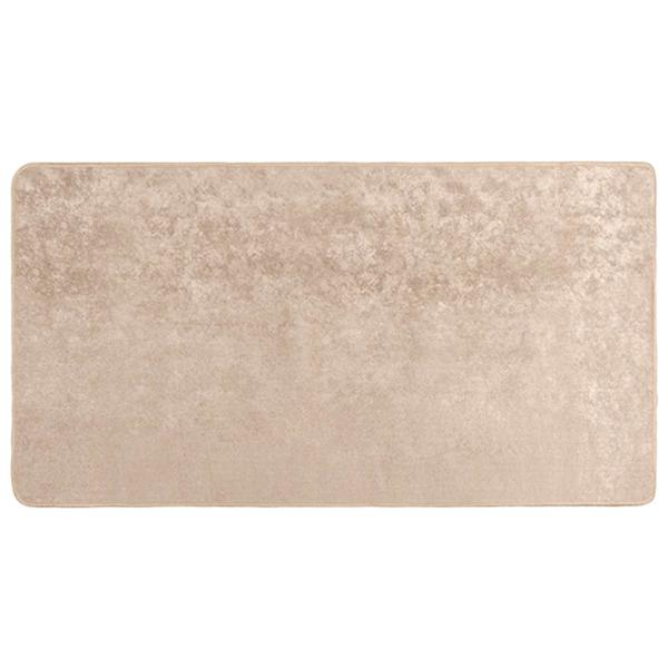 Teppichläufer MARSA Beige 80 x 150 cm Polyester und PVC