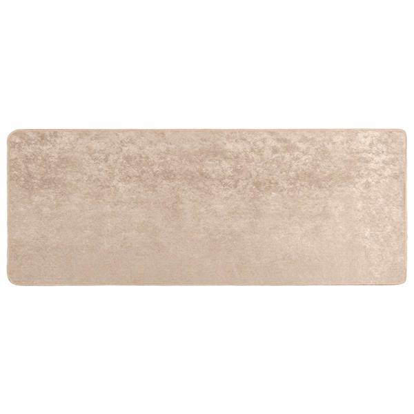 Teppichläufer MARSA Beige 80 x 200 cm Polyester und PVC
