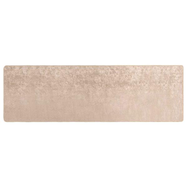 Teppichl?ufer MARSA Beige 80 x 250 cm Polyester und PVC