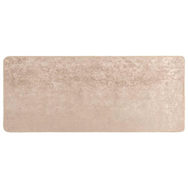 Teppichläufer MARSA Beige 100 x 200 cm Polyester und PVC