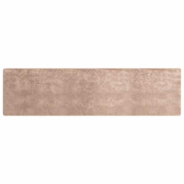Teppichläufer MARSA Sand 80 x 300 cm Polyester und PVC