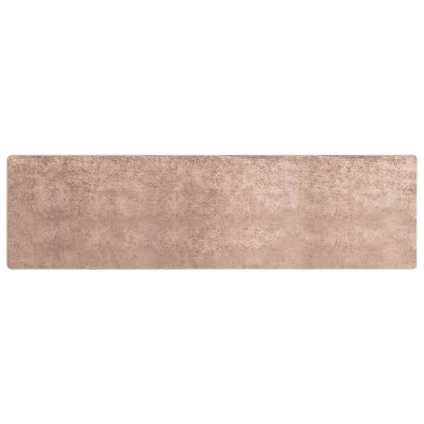 Teppichläufer MARSA Sand 80 x 350 cm Polyester und PVC