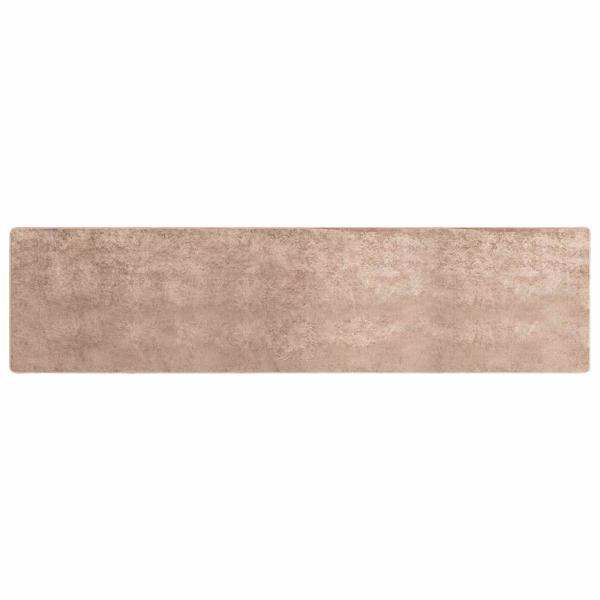 Teppichläufer MARSA Sand 80 x 450 cm Polyester und PVC