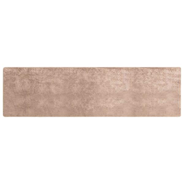 Teppichläufer MARSA Sand 100 x 400 cm Polyester und PVC