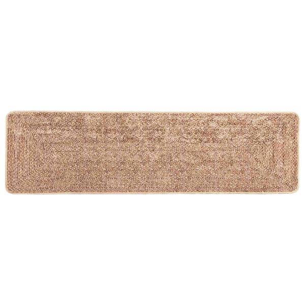 Teppichläufer MARSA Braun 50 x 200 cm Polyester und PVC