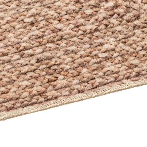 Teppichläufer MARSA Gelb 80 x 150 cm Polyester und PVC