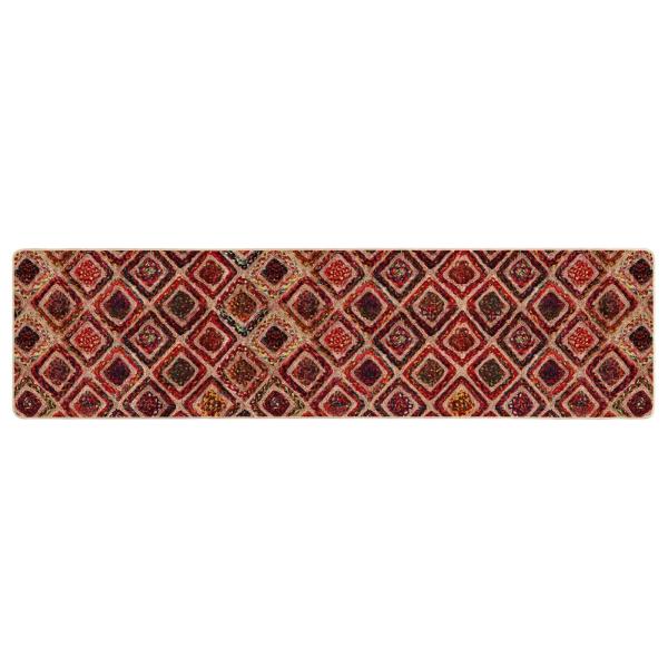 Teppichläufer MARSA Mehrfarbig 100 x 350 cm Polyester und PVC