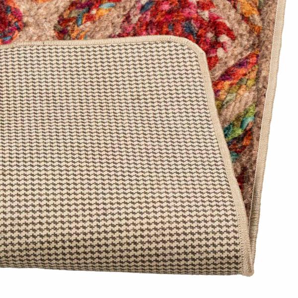 Teppichläufer MARSA Mehrfarbig 100 x 350 cm Polyester und PVC